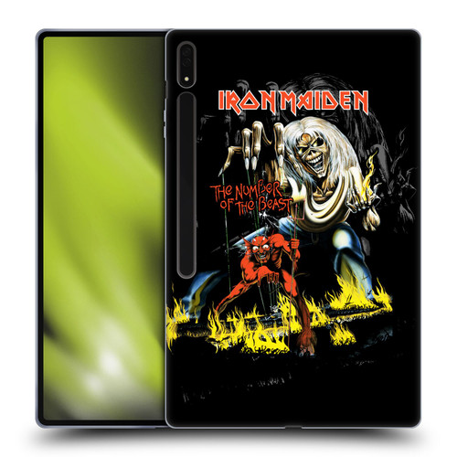 Iron Maiden Album Covers NOTB Soft Gel Case for Samsung Galaxy Tab S8 Ultra