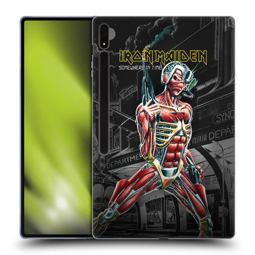 Iron Maiden Album Covers Somewhere Soft Gel Case for Samsung Galaxy Tab S8 Ultra