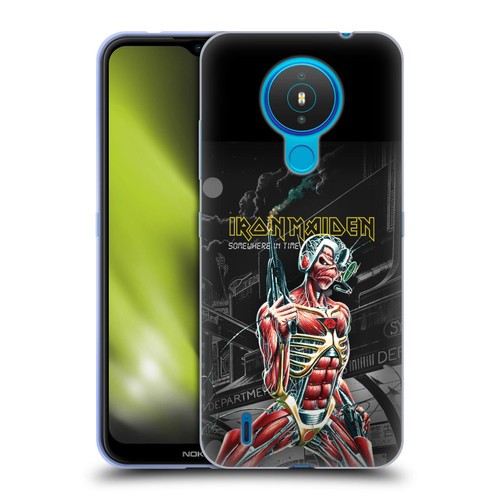 Iron Maiden Album Covers Somewhere Soft Gel Case for Nokia 1.4