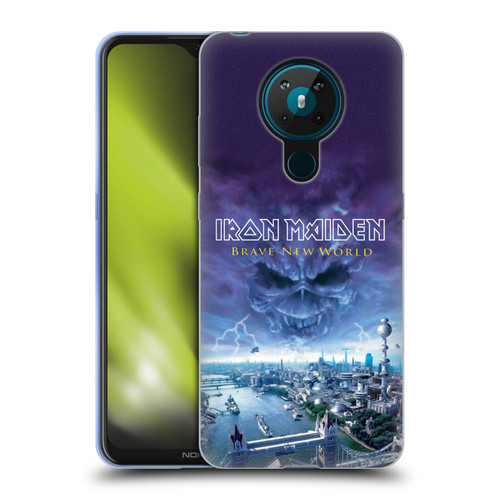 Iron Maiden Album Covers Brave New World Soft Gel Case for Nokia 5.3