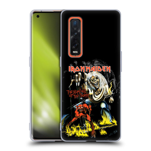 Iron Maiden Album Covers NOTB Soft Gel Case for OPPO Find X2 Pro 5G
