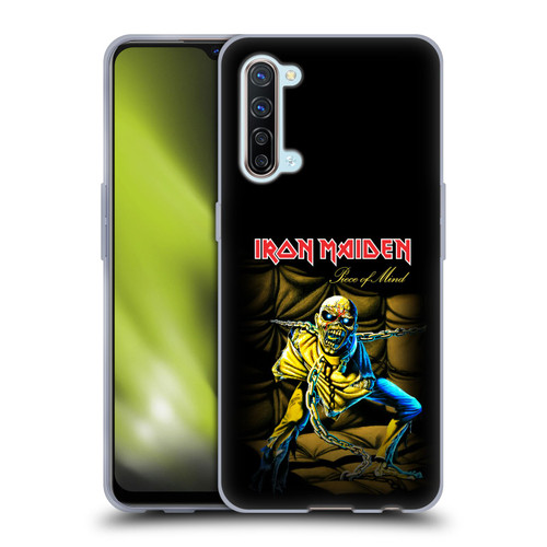 Iron Maiden Album Covers Piece Of Mind Soft Gel Case for OPPO Find X2 Lite 5G