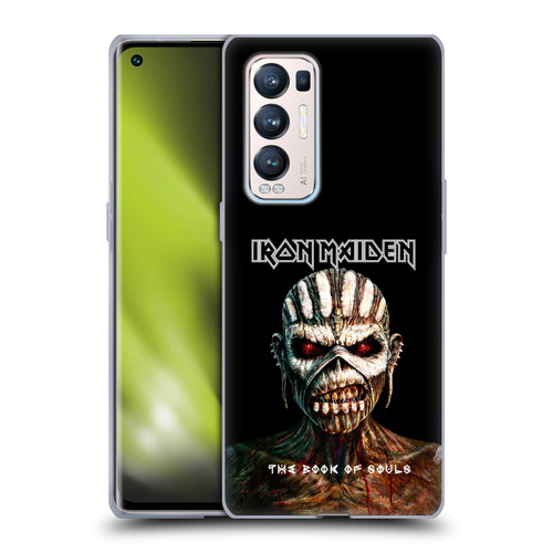 Iron Maiden Album Covers The Book Of Souls Soft Gel Case for OPPO Find X3 Neo / Reno5 Pro+ 5G