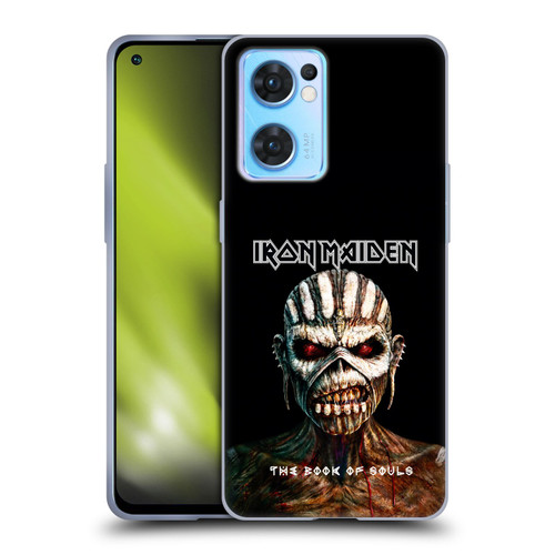 Iron Maiden Album Covers The Book Of Souls Soft Gel Case for OPPO Reno7 5G / Find X5 Lite