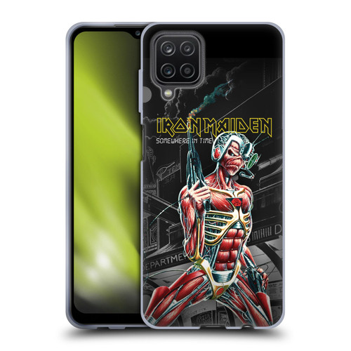 Iron Maiden Album Covers Somewhere Soft Gel Case for Samsung Galaxy A12 (2020)
