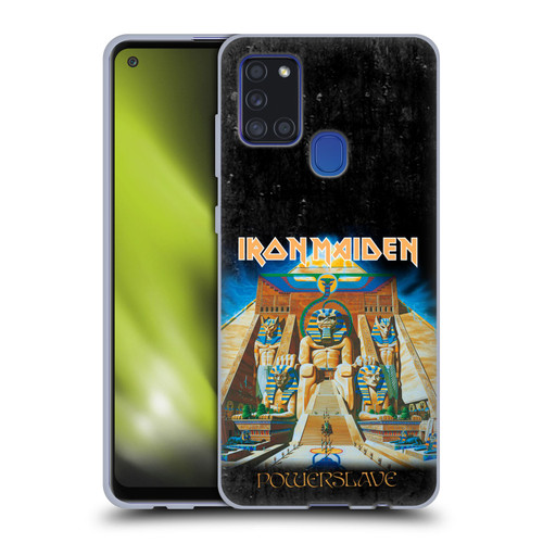 Iron Maiden Album Covers Powerslave Soft Gel Case for Samsung Galaxy A21s (2020)
