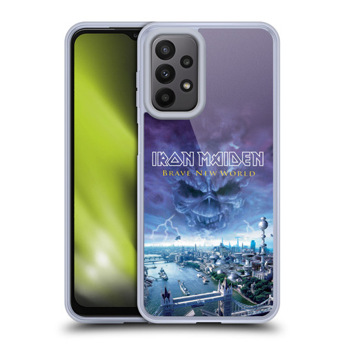 Iron Maiden Album Covers Brave New World Soft Gel Case for Samsung Galaxy A23 / 5G (2022)