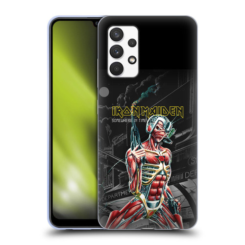 Iron Maiden Album Covers Somewhere Soft Gel Case for Samsung Galaxy A32 (2021)