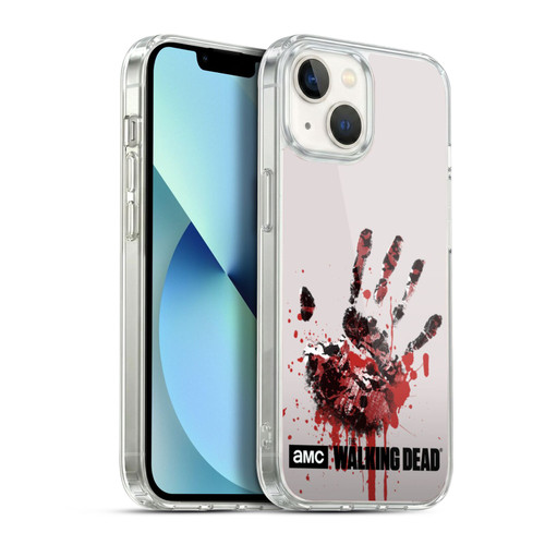AMC The Walking Dead Silhouettes Hand Soft Gel Case for Apple iPhone 13