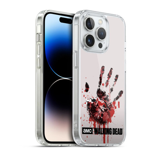 AMC The Walking Dead Silhouettes Hand Soft Gel Case for Apple iPhone 13 Pro
