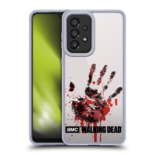 AMC The Walking Dead Silhouettes Hand Soft Gel Case for Samsung Galaxy A33 5G (2022)