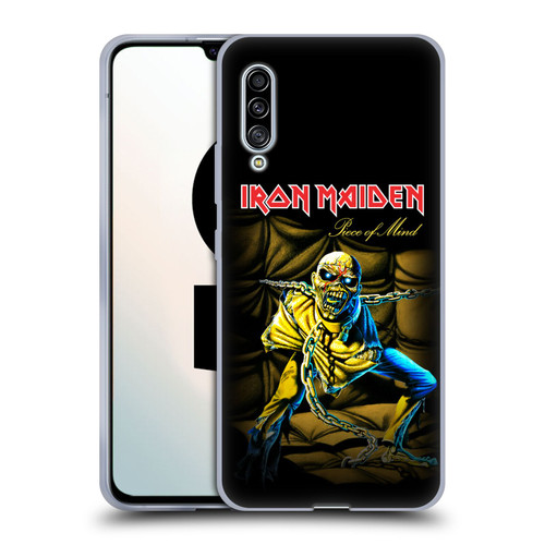 Iron Maiden Album Covers Piece Of Mind Soft Gel Case for Samsung Galaxy A90 5G (2019)