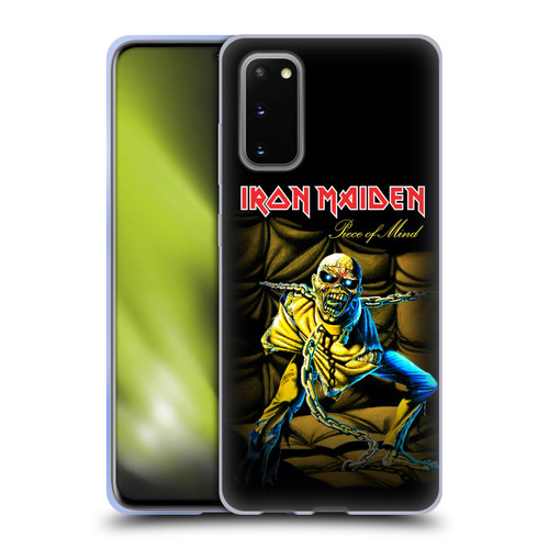 Iron Maiden Album Covers Piece Of Mind Soft Gel Case for Samsung Galaxy S20 / S20 5G