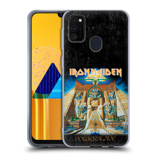 Iron Maiden Album Covers Powerslave Soft Gel Case for Samsung Galaxy M30s (2019)/M21 (2020)