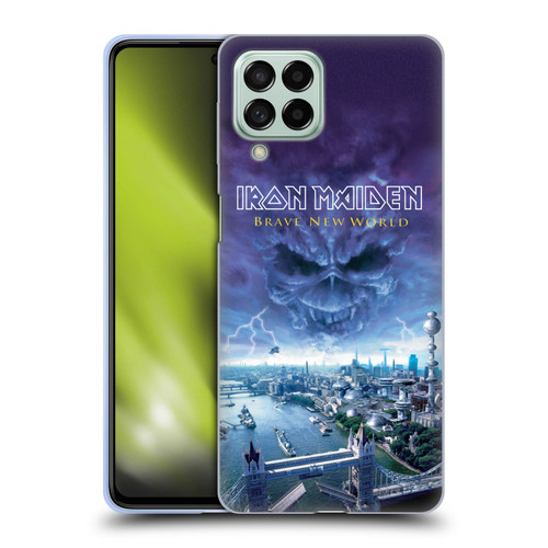 Iron Maiden Album Covers Brave New World Soft Gel Case for Samsung Galaxy M53 (2022)