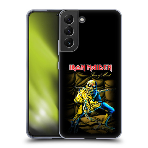 Iron Maiden Album Covers Piece Of Mind Soft Gel Case for Samsung Galaxy S22+ 5G