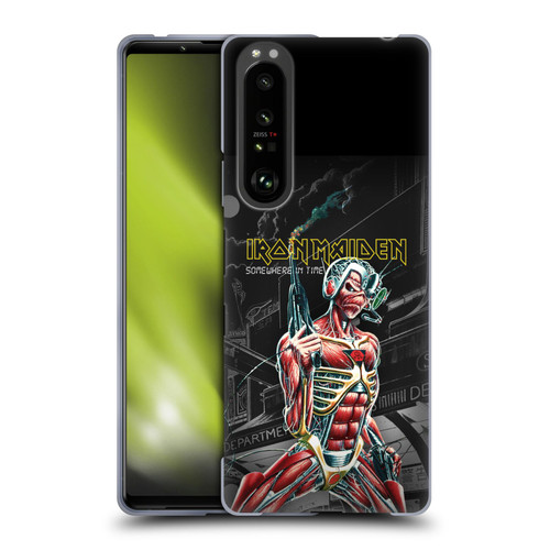 Iron Maiden Album Covers Somewhere Soft Gel Case for Sony Xperia 1 III