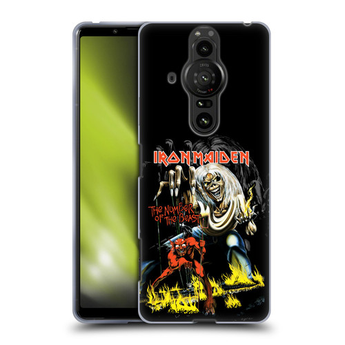 Iron Maiden Album Covers NOTB Soft Gel Case for Sony Xperia Pro-I