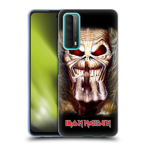 Iron Maiden Art Candle Finger Soft Gel Case for Huawei P Smart (2021)