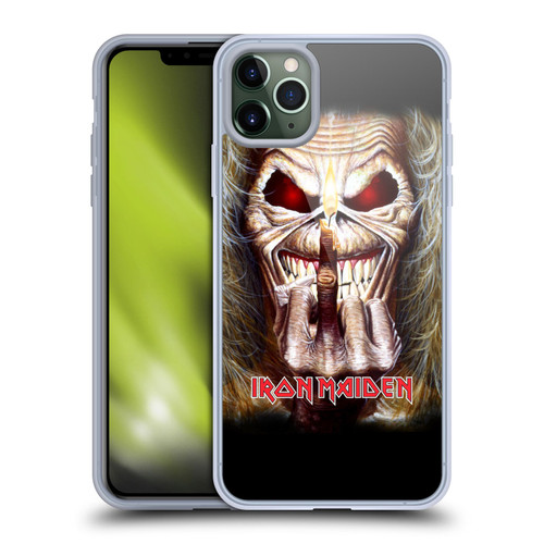 Iron Maiden Art Candle Finger Soft Gel Case for Apple iPhone 11 Pro Max & MagSafe