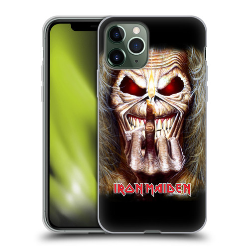 Iron Maiden Art Candle Finger Soft Gel Case for Apple iPhone 11 Pro
