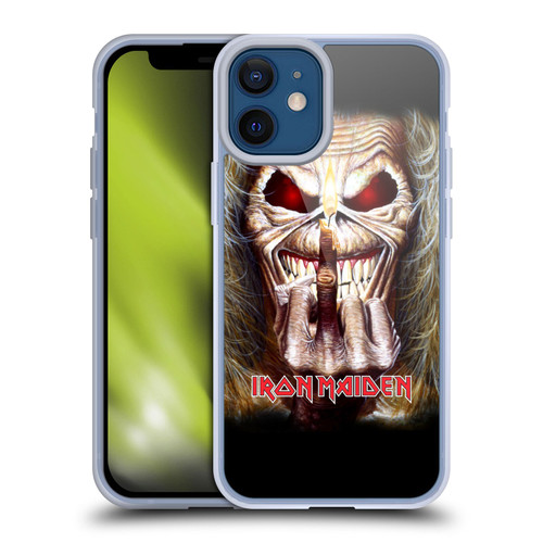 Iron Maiden Art Candle Finger Soft Gel Case for Apple iPhone 12 Mini & MagSafe