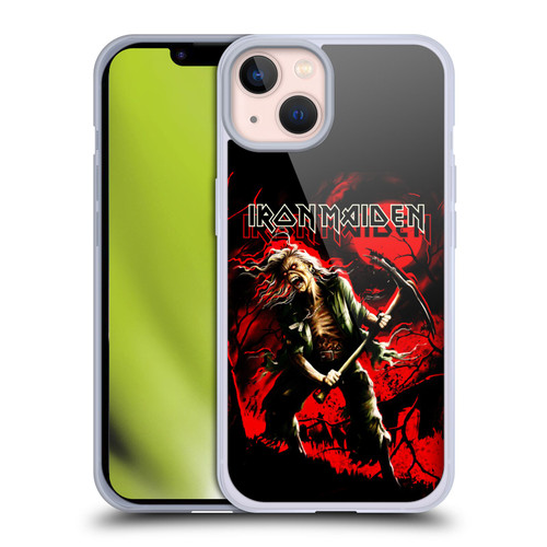 Iron Maiden Art Benjamin Breeg Soft Gel Case for Apple iPhone 13