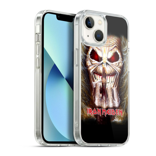 Iron Maiden Art Candle Finger Soft Gel Case for Apple iPhone 13