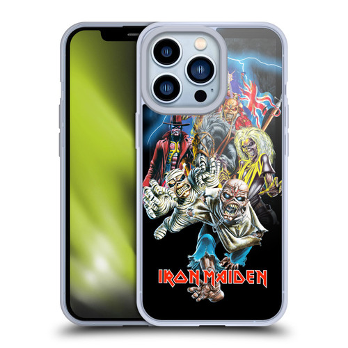 Iron Maiden Art Best Of Beast Soft Gel Case for Apple iPhone 13 Pro