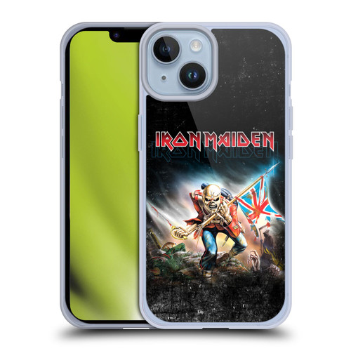 Iron Maiden Art Trooper 2016 Soft Gel Case for Apple iPhone 14