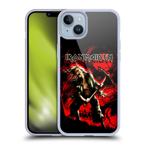 Iron Maiden Art Benjamin Breeg Soft Gel Case for Apple iPhone 14 Plus