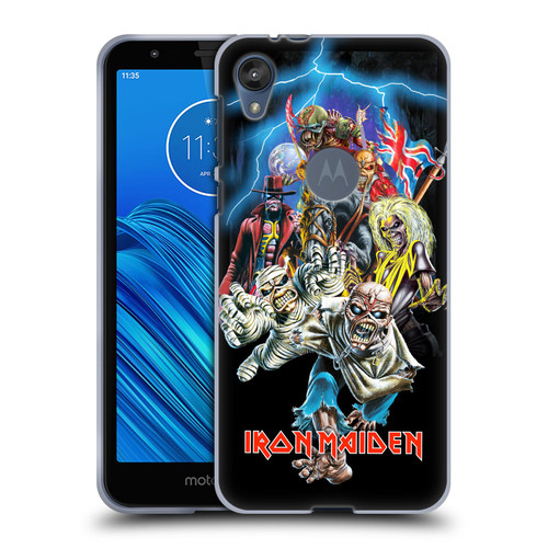 Iron Maiden Art Best Of Beast Soft Gel Case for Motorola Moto E6