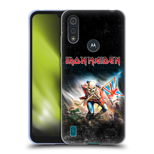 Iron Maiden Art Trooper 2016 Soft Gel Case for Motorola Moto E6s (2020)