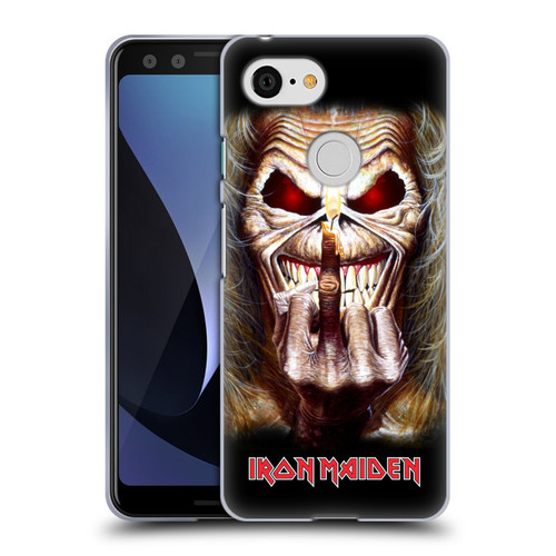 Iron Maiden Art Candle Finger Soft Gel Case for Google Pixel 3