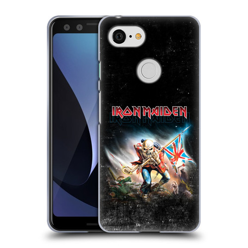 Iron Maiden Art Trooper 2016 Soft Gel Case for Google Pixel 3