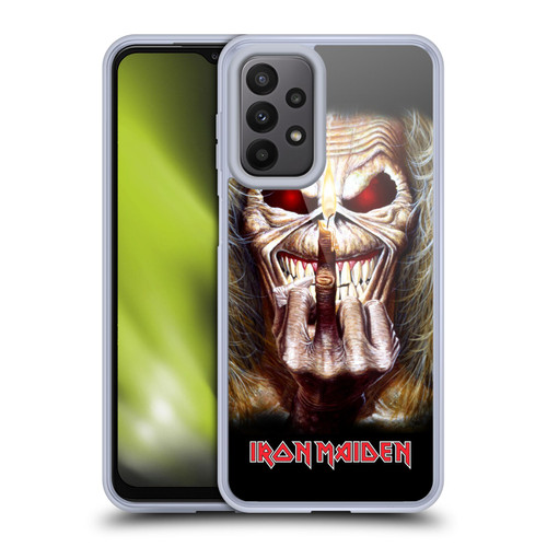Iron Maiden Art Candle Finger Soft Gel Case for Samsung Galaxy A23 / 5G (2022)