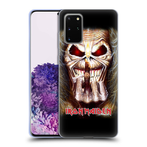 Iron Maiden Art Candle Finger Soft Gel Case for Samsung Galaxy S20+ / S20+ 5G