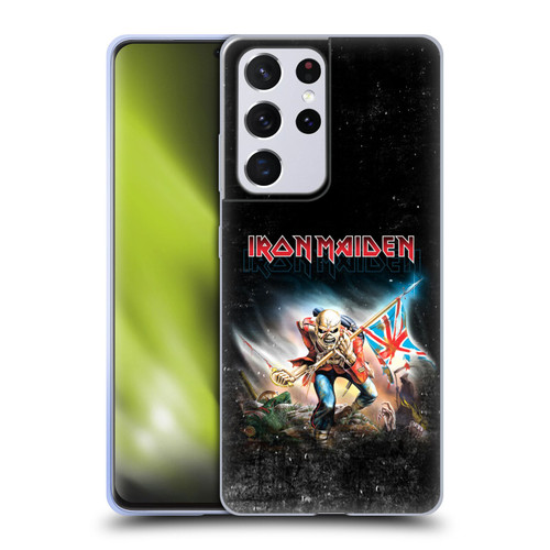 Iron Maiden Art Trooper 2016 Soft Gel Case for Samsung Galaxy S21 Ultra 5G