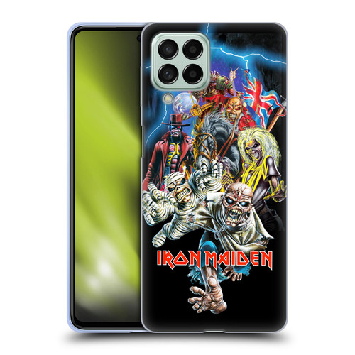 Iron Maiden Art Best Of Beast Soft Gel Case for Samsung Galaxy M53 (2022)