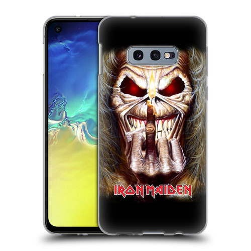 Iron Maiden Art Candle Finger Soft Gel Case for Samsung Galaxy S10e