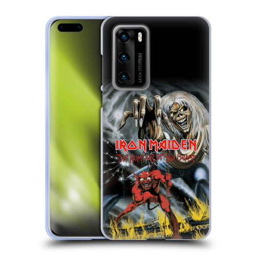Iron Maiden Graphics The Number Of The Beast Soft Gel Case for Huawei P40 5G