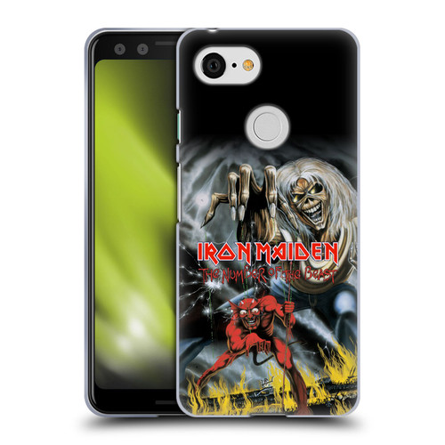 Iron Maiden Graphics The Number Of The Beast Soft Gel Case for Google Pixel 3