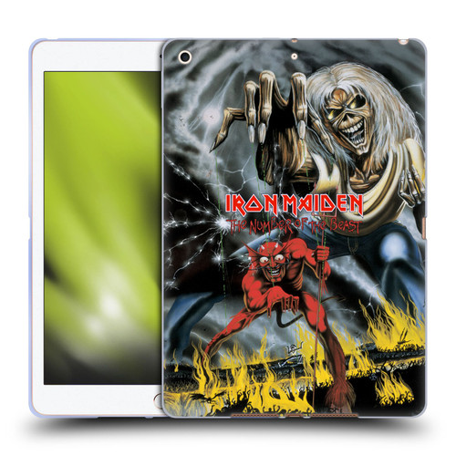 Iron Maiden Graphics The Number Of The Beast Soft Gel Case for Apple iPad 10.2 2019/2020/2021