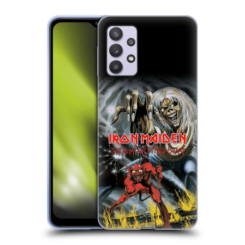Iron Maiden Graphics The Number Of The Beast Soft Gel Case for Samsung Galaxy A32 5G / M32 5G (2021)