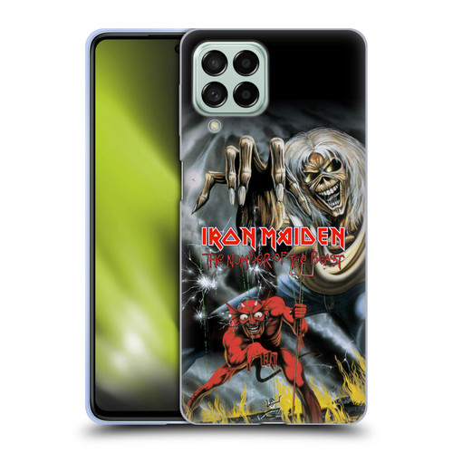 Iron Maiden Graphics The Number Of The Beast Soft Gel Case for Samsung Galaxy M53 (2022)