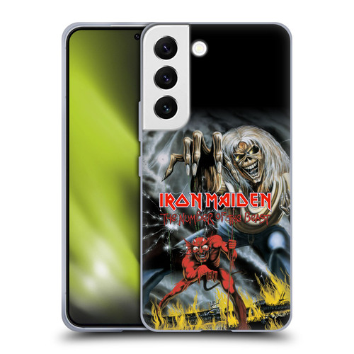 Iron Maiden Graphics The Number Of The Beast Soft Gel Case for Samsung Galaxy S22 5G