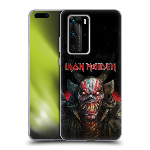Iron Maiden Senjutsu Back Cover Death Snake Soft Gel Case for Huawei P40 Pro / P40 Pro Plus 5G