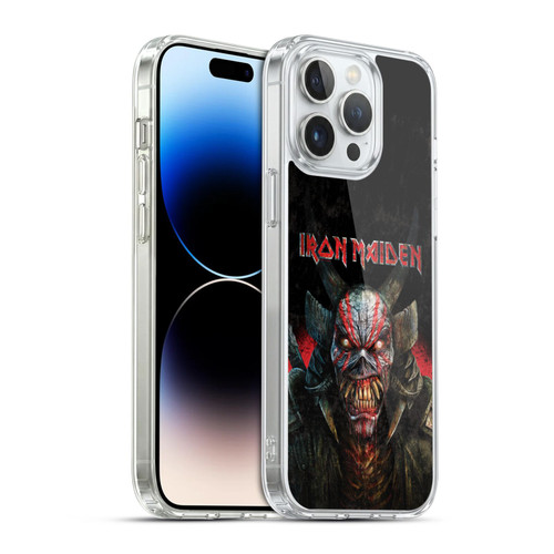 Iron Maiden Senjutsu Back Cover Death Snake Soft Gel Case for Apple iPhone 14 Pro Max