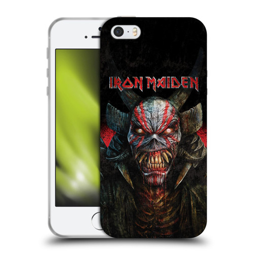 Iron Maiden Senjutsu Back Cover Death Snake Soft Gel Case for Apple iPhone 5 / 5s / iPhone SE 2016