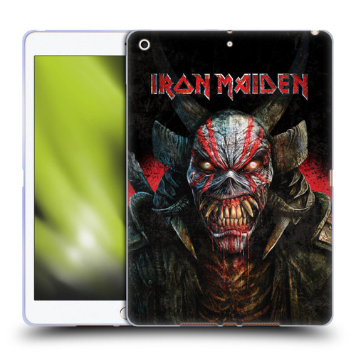 Iron Maiden Senjutsu Back Cover Death Snake Soft Gel Case for Apple iPad 10.2 2019/2020/2021